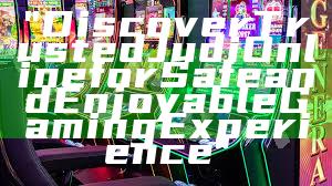 "Discover Trusted Judi Online for Safe and Enjoyable Gaming Experience"