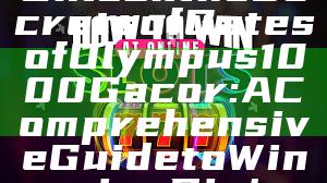 Unlock the Secrets of Gates of Olympus 1000 Gacor: A Comprehensive Guide to Winning Big!