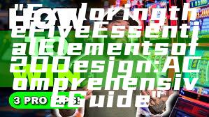 "Exploring the Five Essential Elements of 2D Design: A Comprehensive Guide"