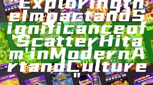 "Exploring the Impact and Significance of 'Scatter Hitam' in Modern Art and Culture"